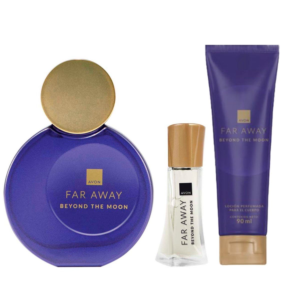 AVON - Far Away Beyond The Moon Perfume de Mujer con Mini y Locion