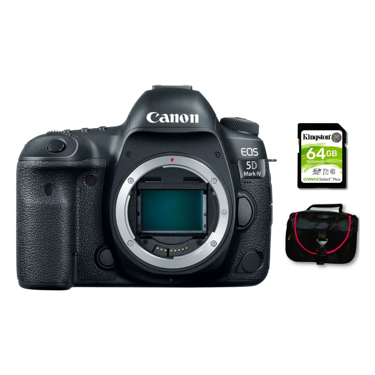 CANON - Cámara Canon EOS 5D Mark IV Cuerpo Solo + Kit Básico de Accesorios