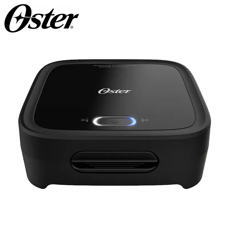 OSTER - Sandwichera Compacta con Platos Hondos Negro CKSTSM400 Oster