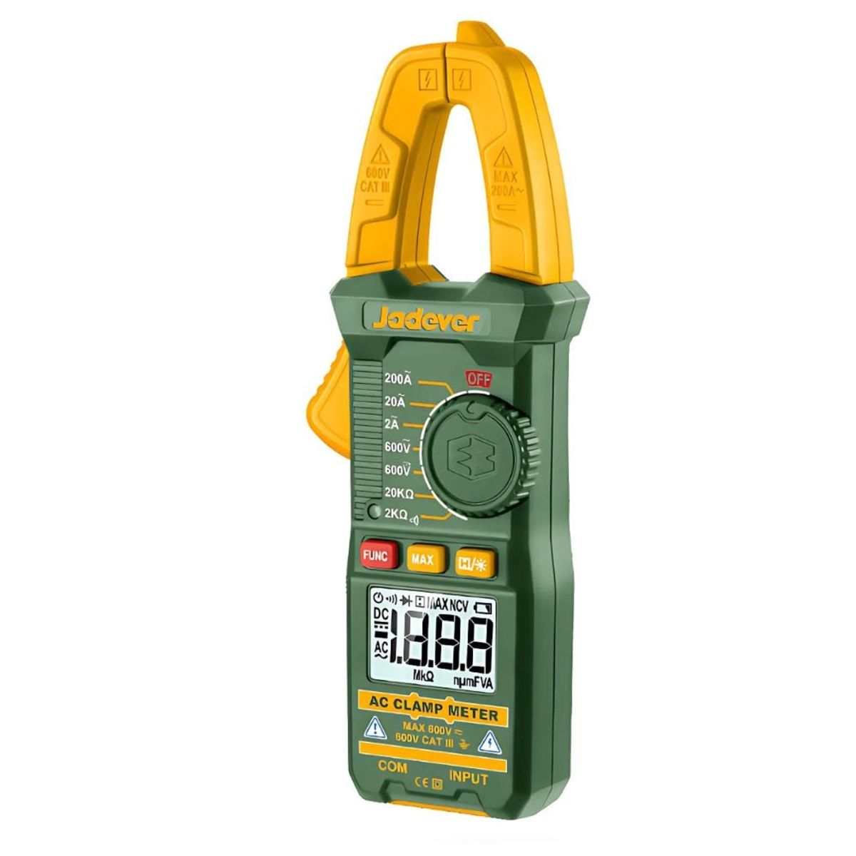 GENERICO - Pinza Amperimétrica Digital de Corriente Alterna Jadever