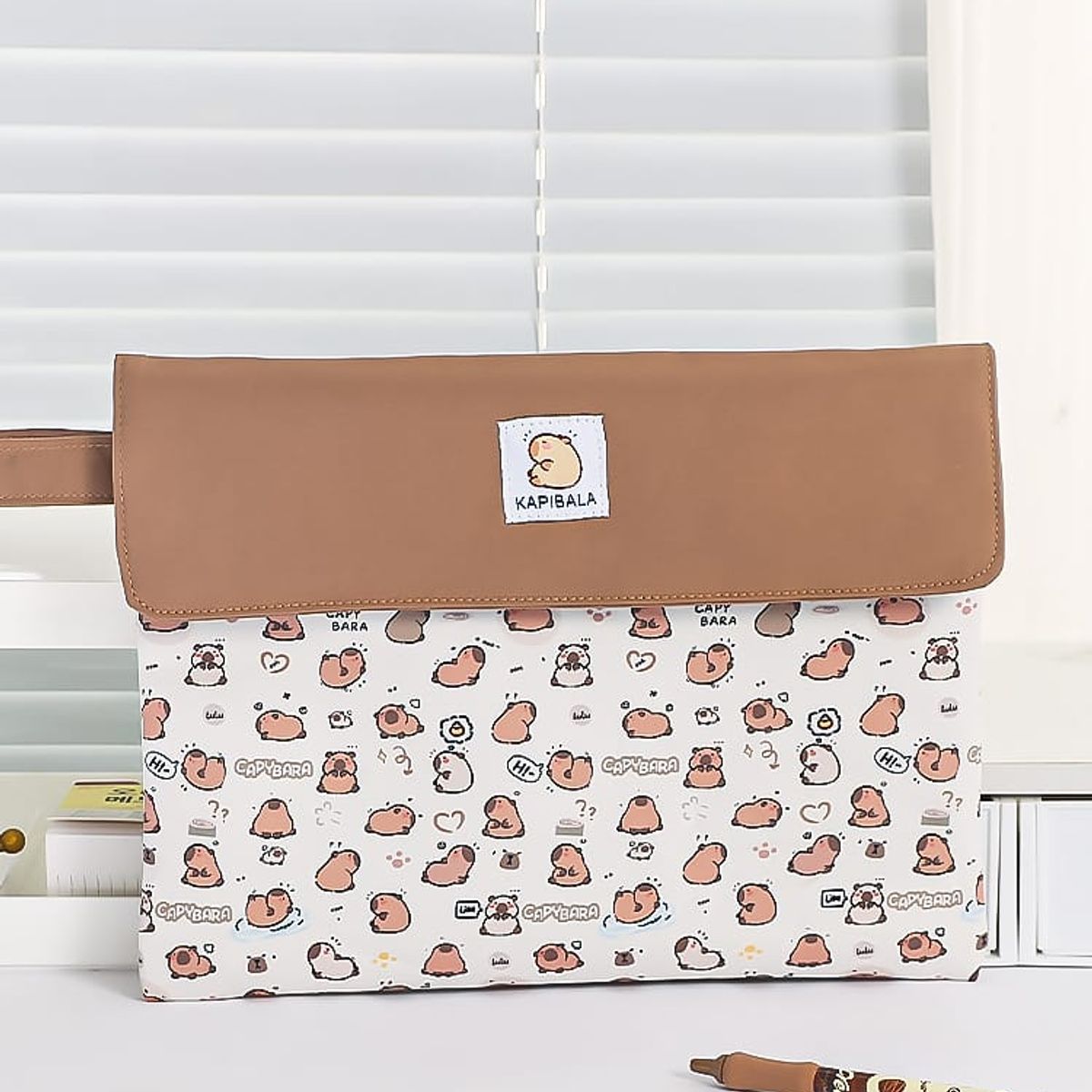 GENERICO - Porta-Notebook-Tablet-Portadocumentos capibara