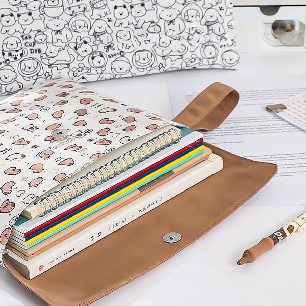 GENERICO - Porta-Notebook-Tablet-Portadocumentos capibara