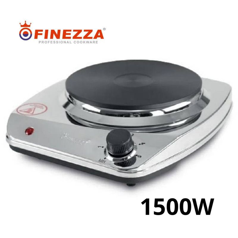 FINEZZA - COCINA ELECTRICA FINEZZA DE 1 HORNILLA  ACERO