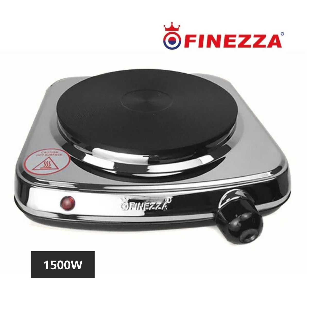 FINEZZA - Cocina Eléctrica Finezza de 1 Hornilla Acero