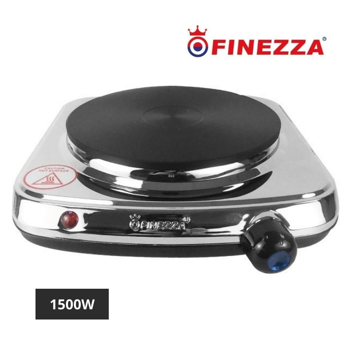 FINEZZA - Cocina Eléctrica Finezza de 1 Hornilla Acero