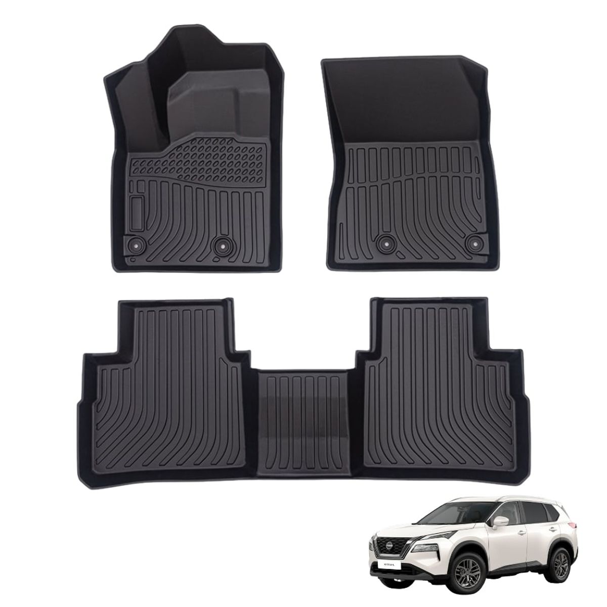 GENERICO - PROTECTOR  PISO 5D TPE NISSAN X-TRAIL 2021-2024