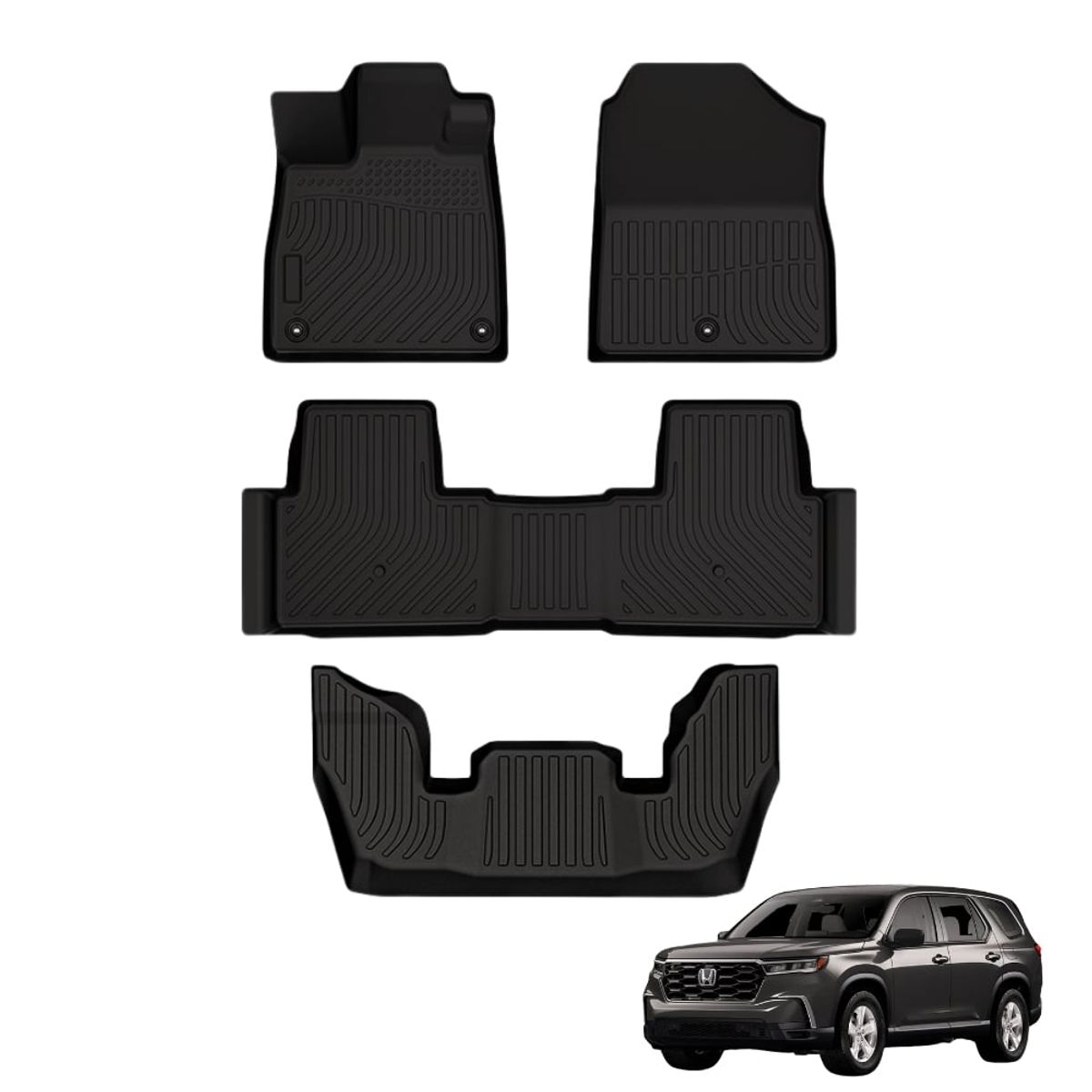 GENERICO - PROTECTOR  PISO 5D TPE HONDA PILOT 2023+