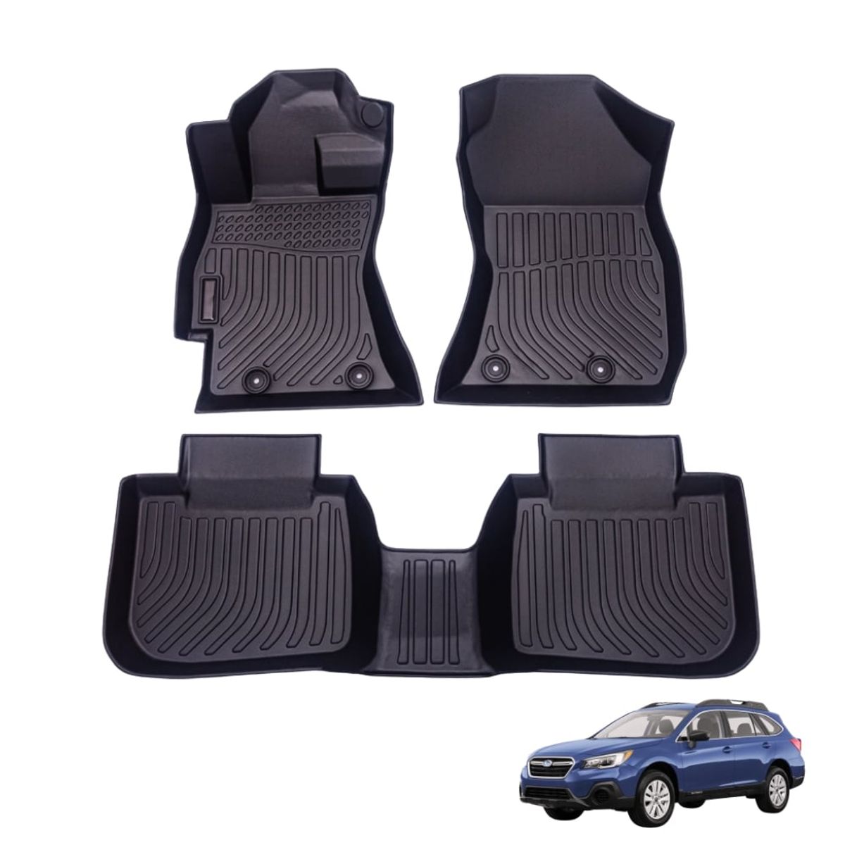 GENERICO - PROTECTOR  PISO 5D TPE SUBARU OUTBACK 2015-2019