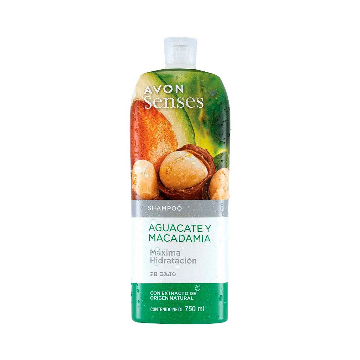 AVON - Shampoo Palta y Macadamia Avon Senses
