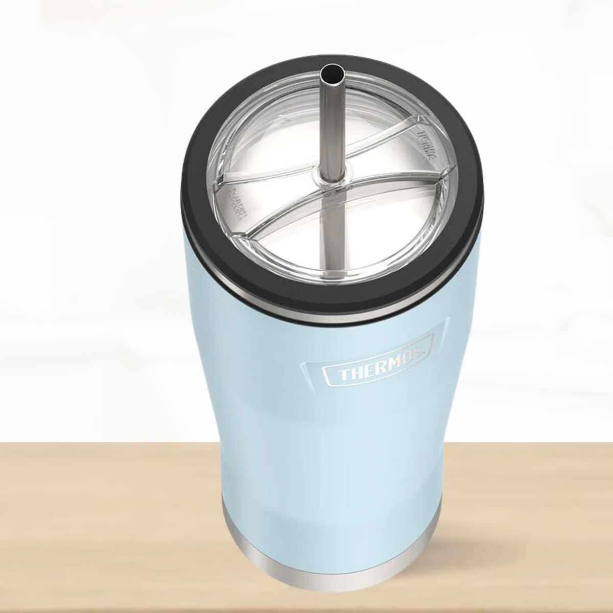 THERMOS - Taza Termica con Sorbete Icon 710 Ml Celeste