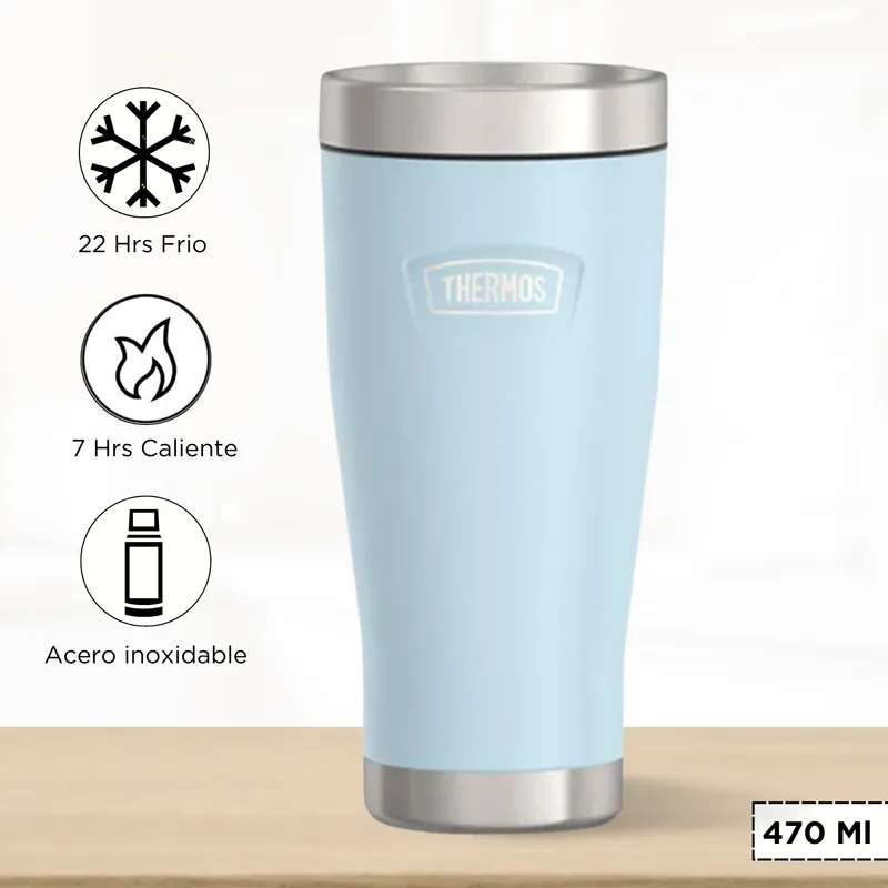 THERMOS - Taza Termica Mug Icon 470 ml Celeste