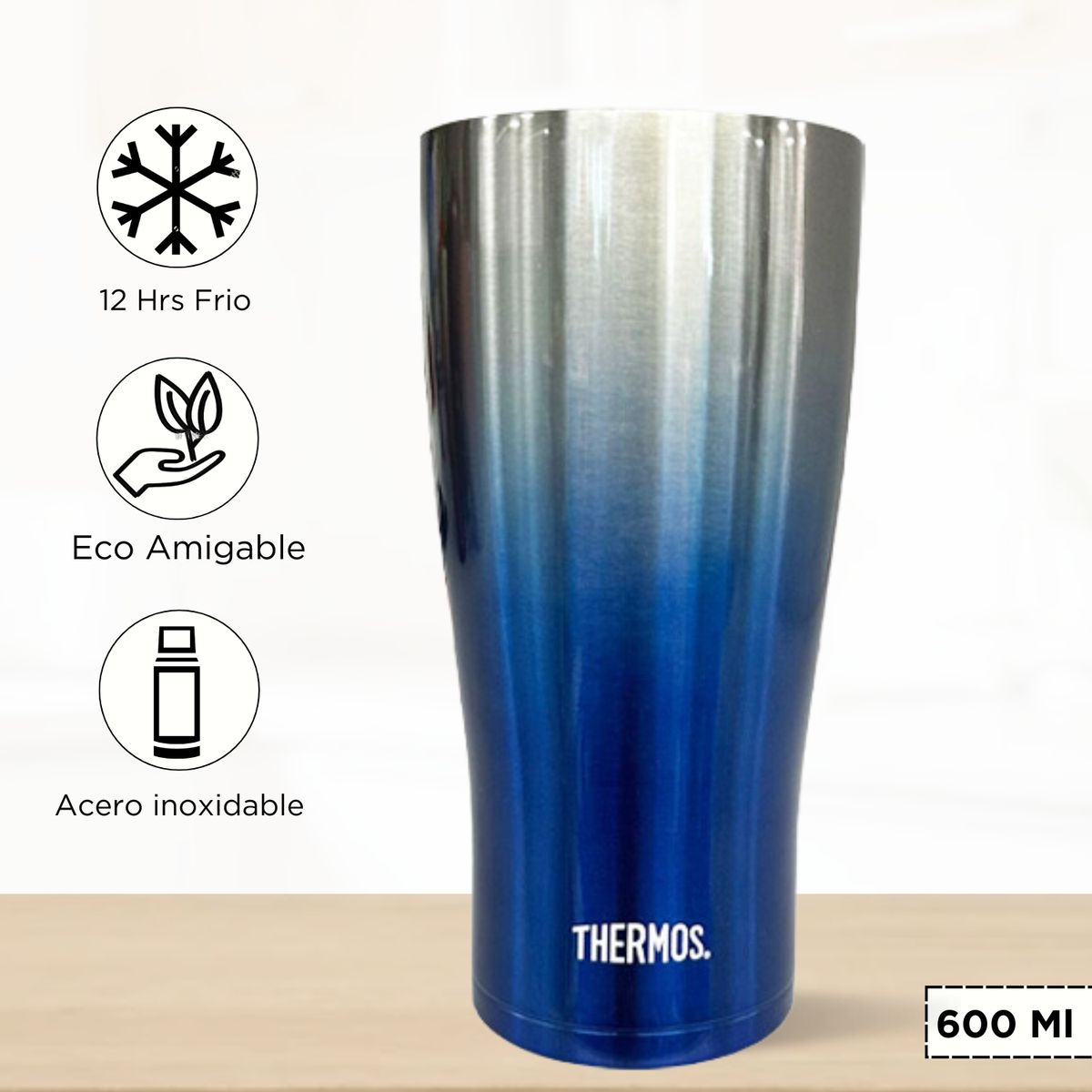 THERMOS - Taza Termica Cool Hot 600 Ml Azul