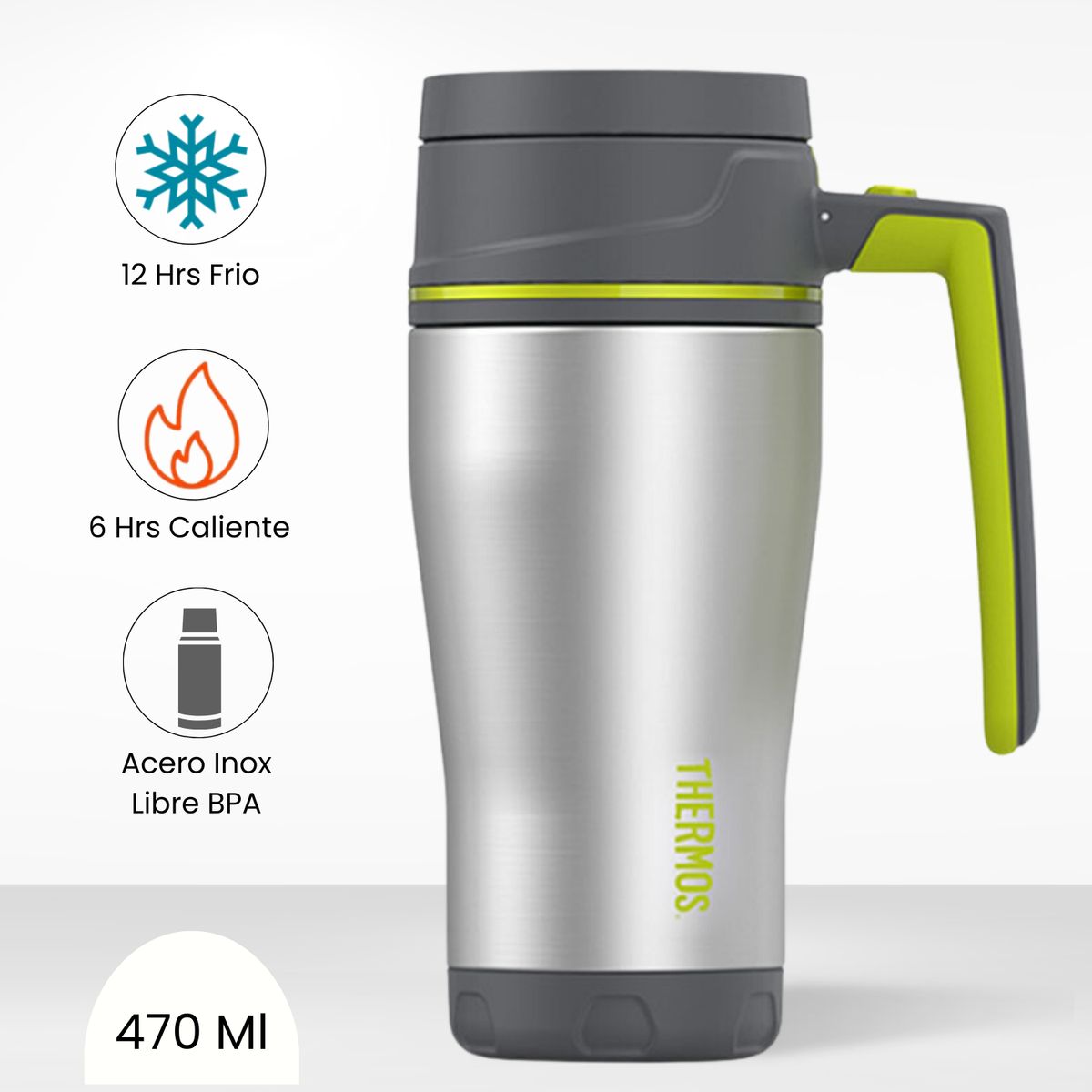 THERMOS - Taza Termica Asto 470 ml Verde
