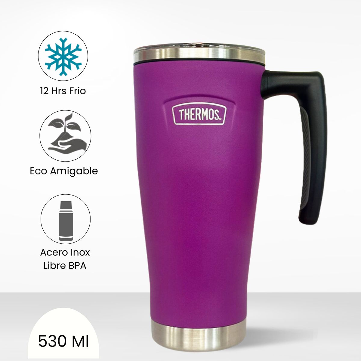 THERMOS - Taza Termica Mug Icon 530 ml Morado