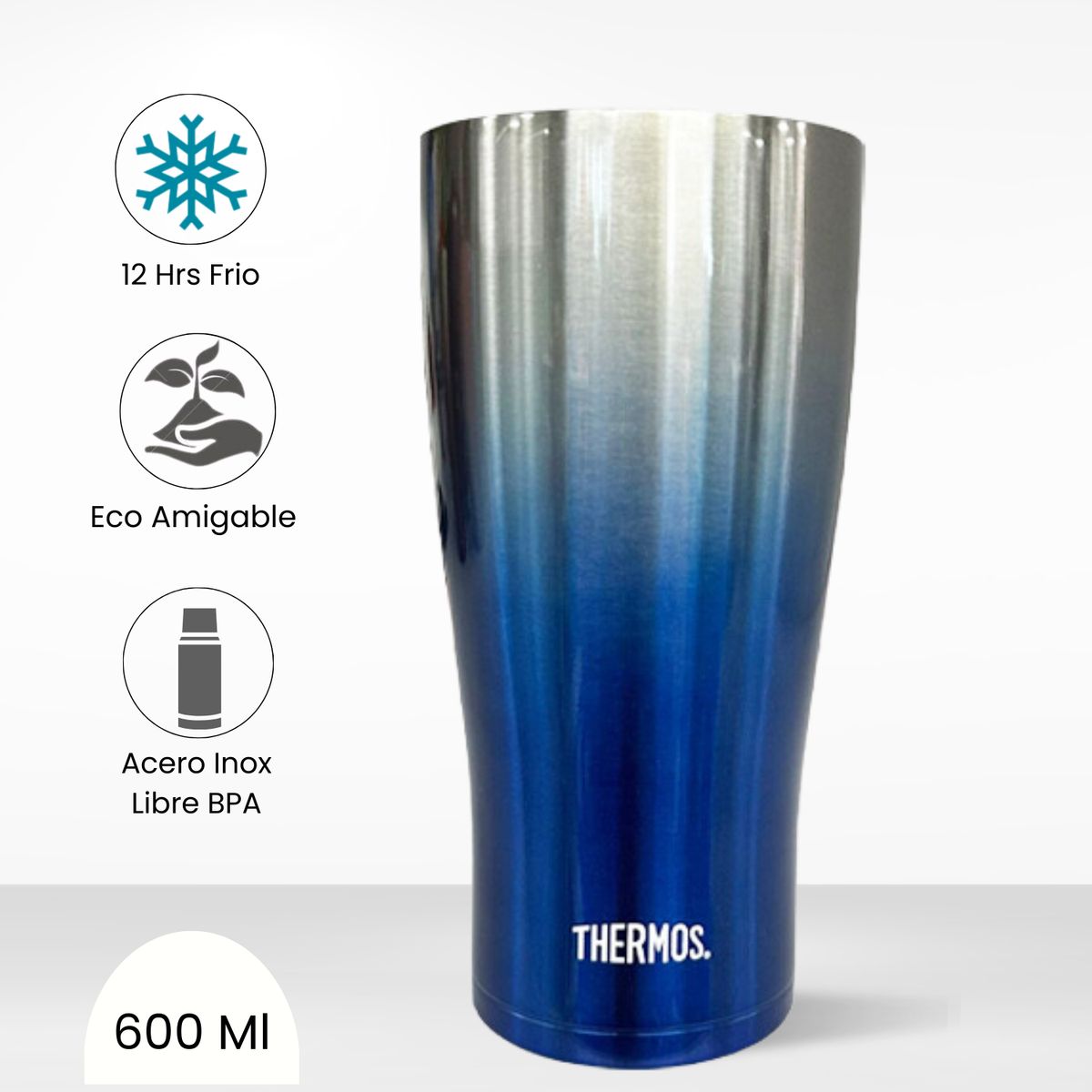 THERMOS - Taza Termica Cool Hot 600 Ml Azul