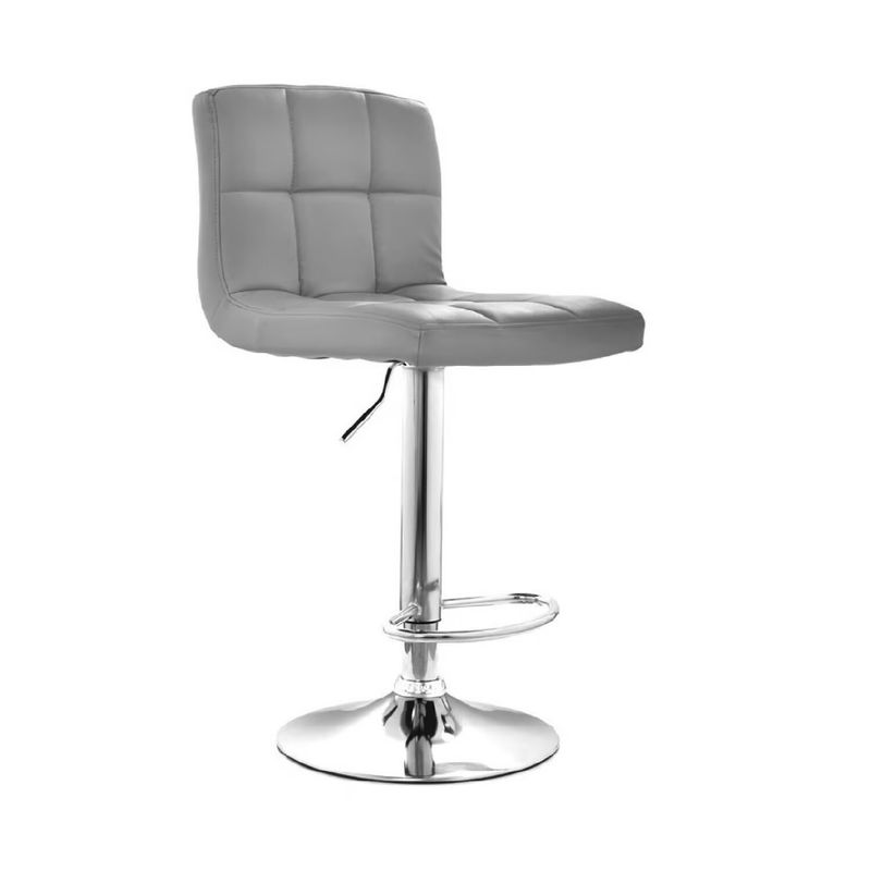 OFIDEAS - Banco Para Bar Nill Sin Brazos Giratorio Gris Ofideas