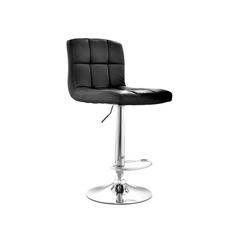 OFIDEAS - Banco Para Bar Nill Sin Brazos Giratorio Negro Ofideas