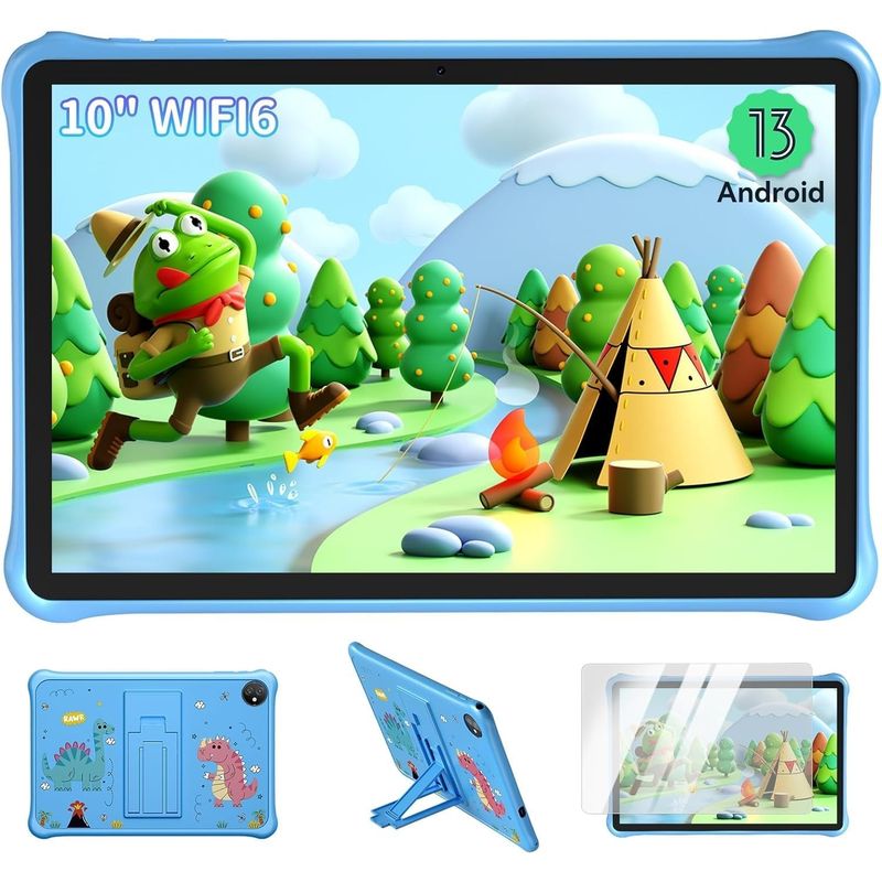 BLACKVIEW - Tablet Blackview Tab 30 Kids, Android 13 10,1'' HD+ IPS Display 2+4/64GB AZUL