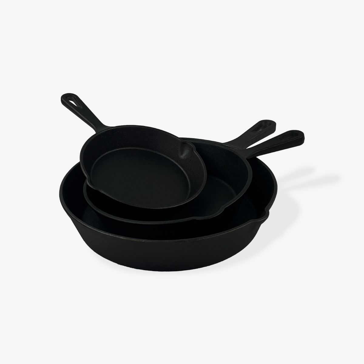 EL ASADOR - Set sartenes de hierro fundido