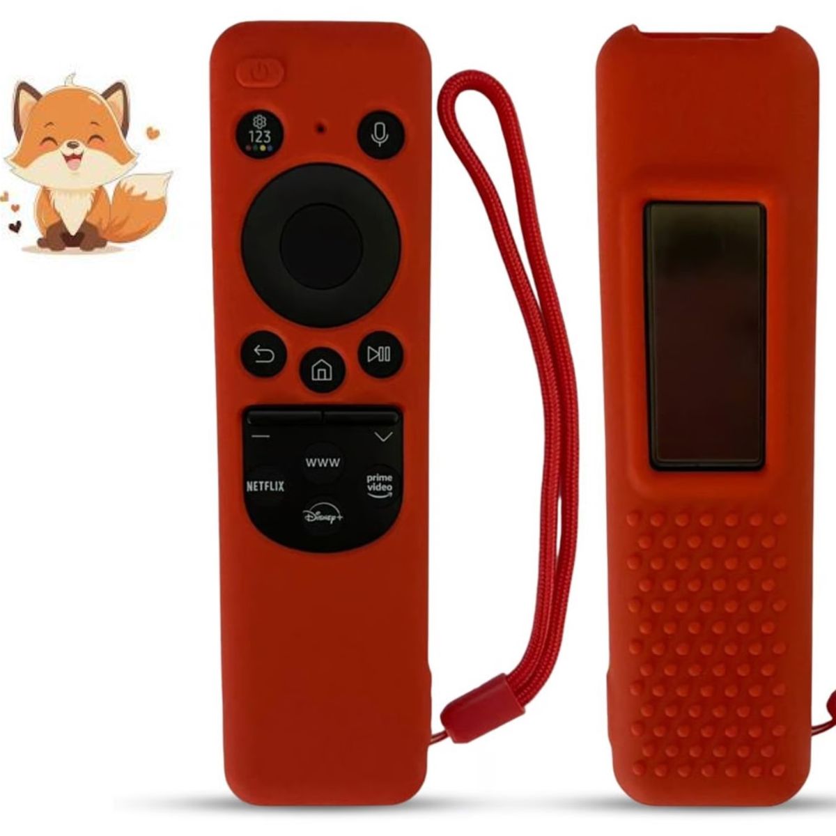 SIKAI - Funda Protector De Control Samsung Solar 2023 - Rojo