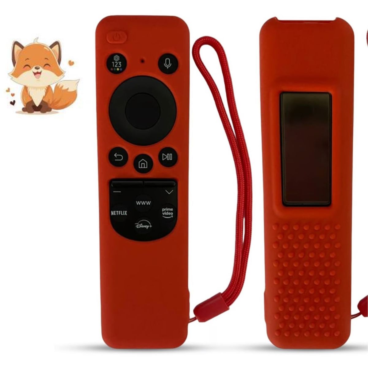 SIKAI - Funda Protector De Control Samsung Solar 2023 - Rojo