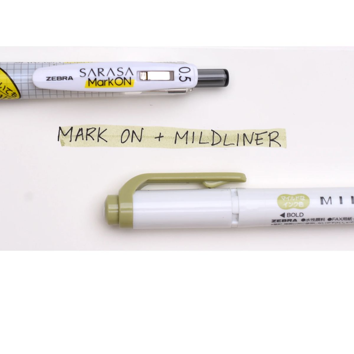 ZEBRA - Lapicero Sarasa Mark on 0.5 mm Tinta Negra