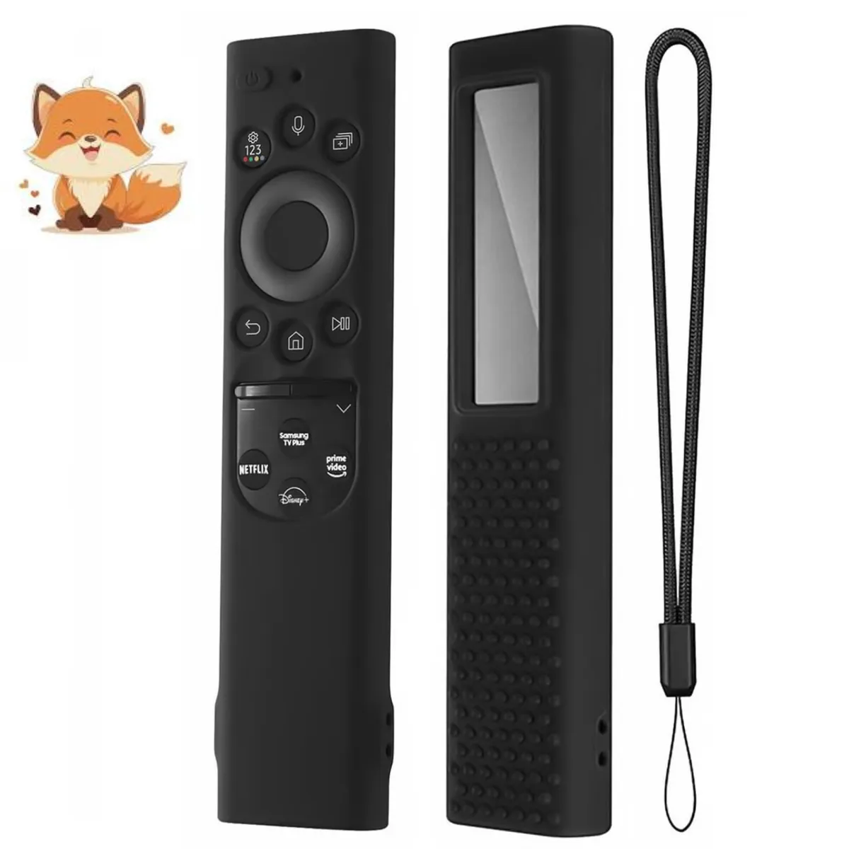 SAMSUNG - Funda Protector Para Control Samsung Qled Solar 2022 – Negro