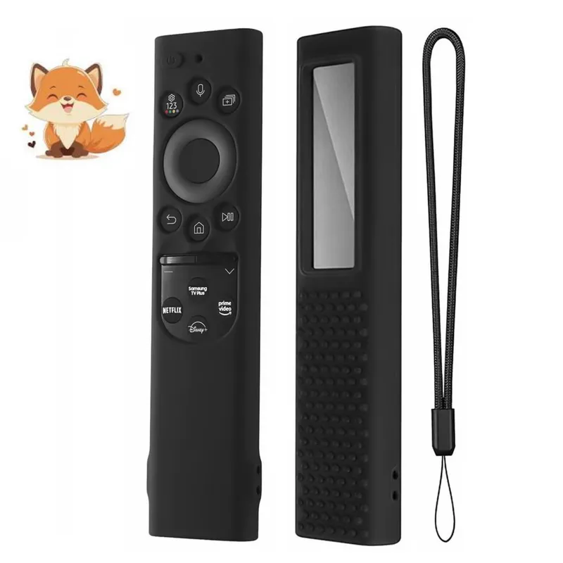 SAMSUNG - Funda Protector Para Control Samsung Qled Solar 2022 – Negro