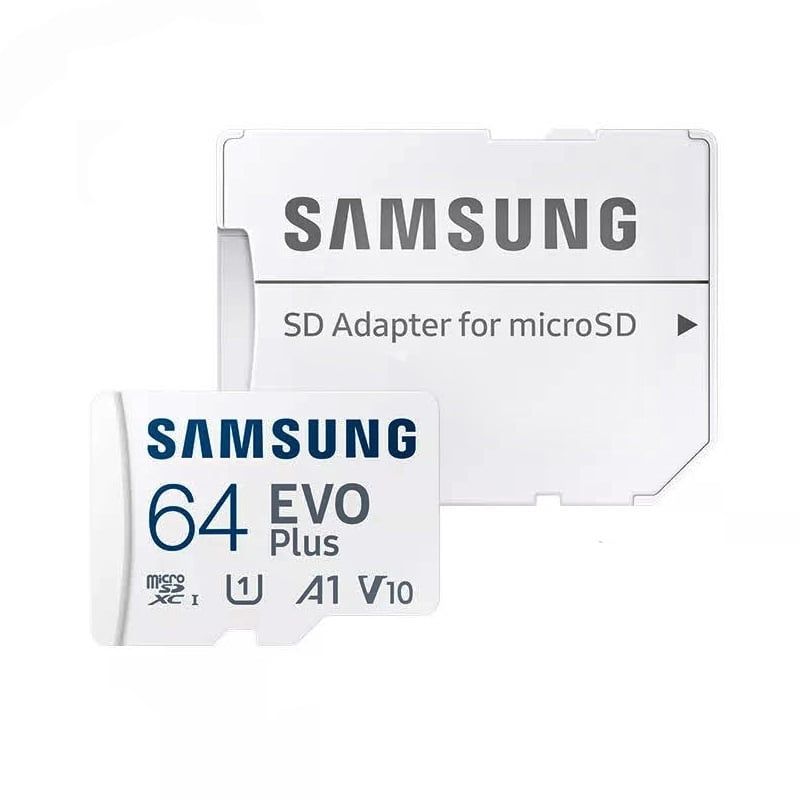 SAMSUNG - Tarjeta de memoria micro sd samsung evo plus 64 gb - blanco