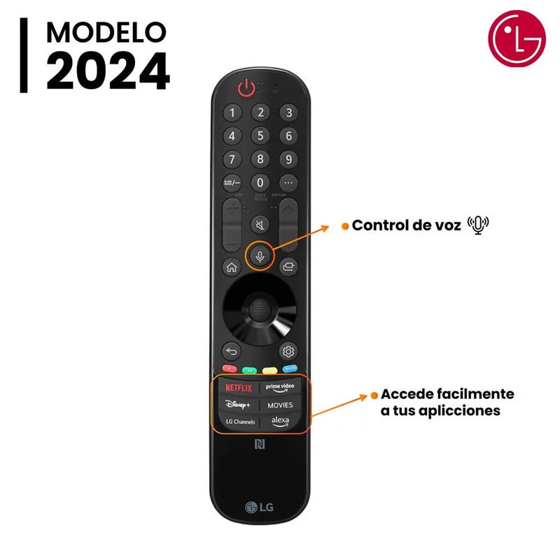 LG - Control Magic Remote LG 2024 MR24GN