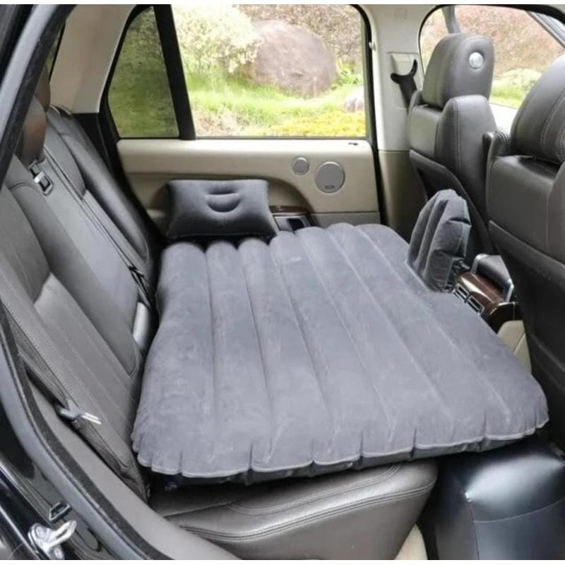 GENERICO - COLCHON INFLABLE PARA AUTO NEGRO