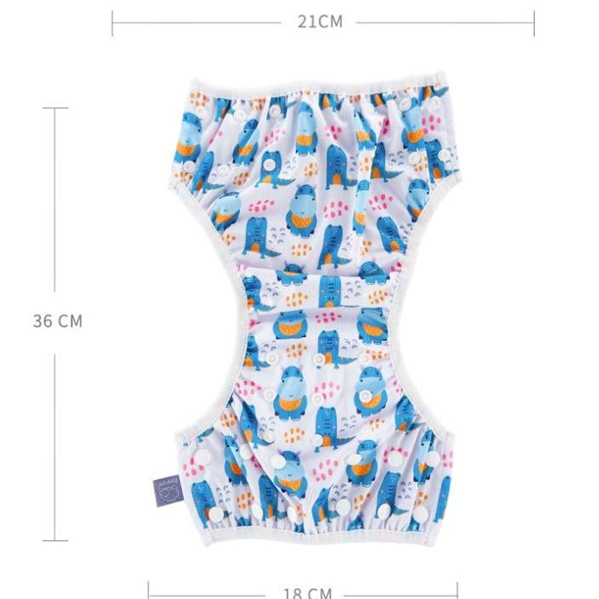 GENERICO - Pañal Natación Piscina Pack x 2 Unidades + Bolsa Impermeable