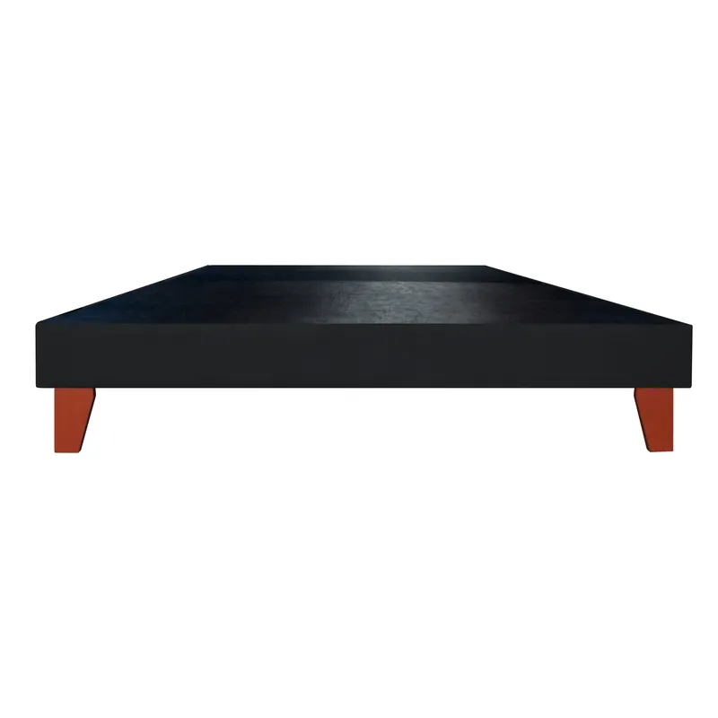 BARAKA HOME - Base de Cama Luton Slim Queen - Negro