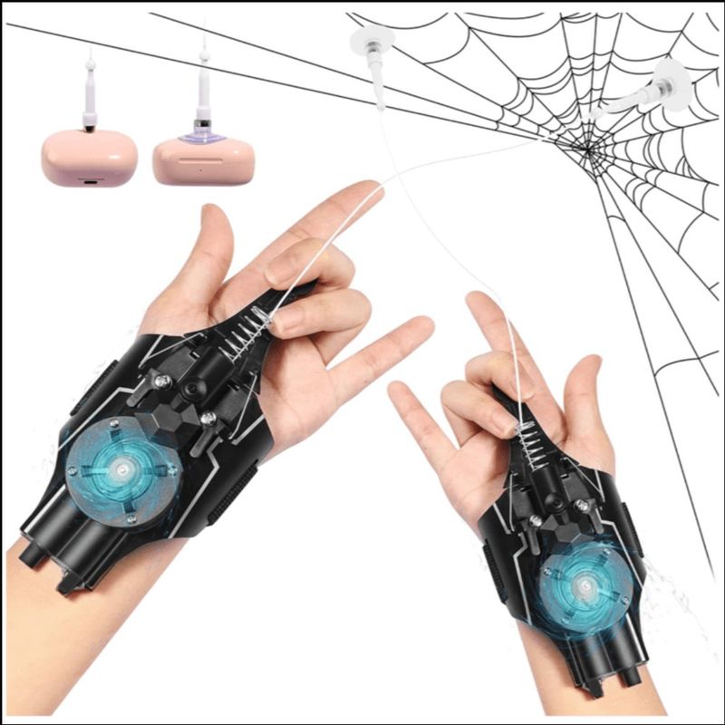 GENERICO - Lanzador de telaraña para niños telaraña eléctrica
