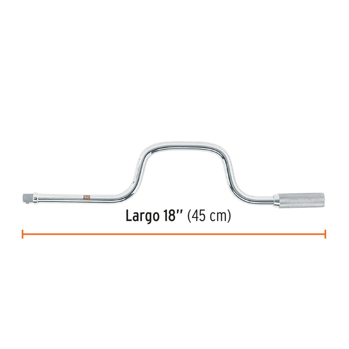 TRUPER - Mango cuadro 12 berbiquí largo 18 Truper