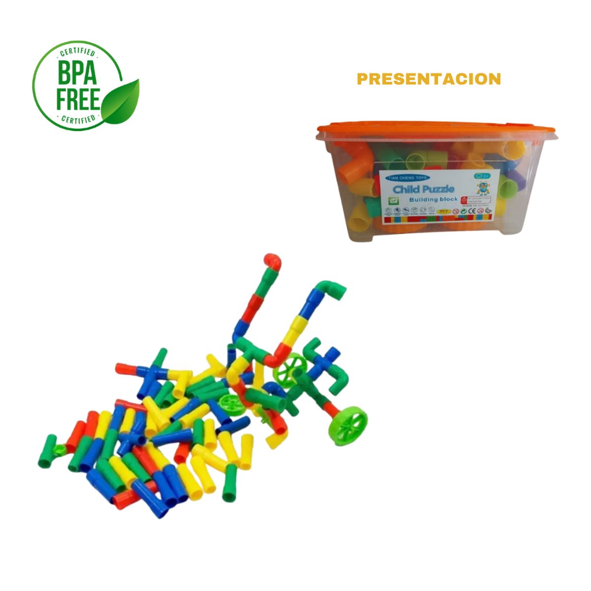 GENERICO - Bloques de construcción de tuberías