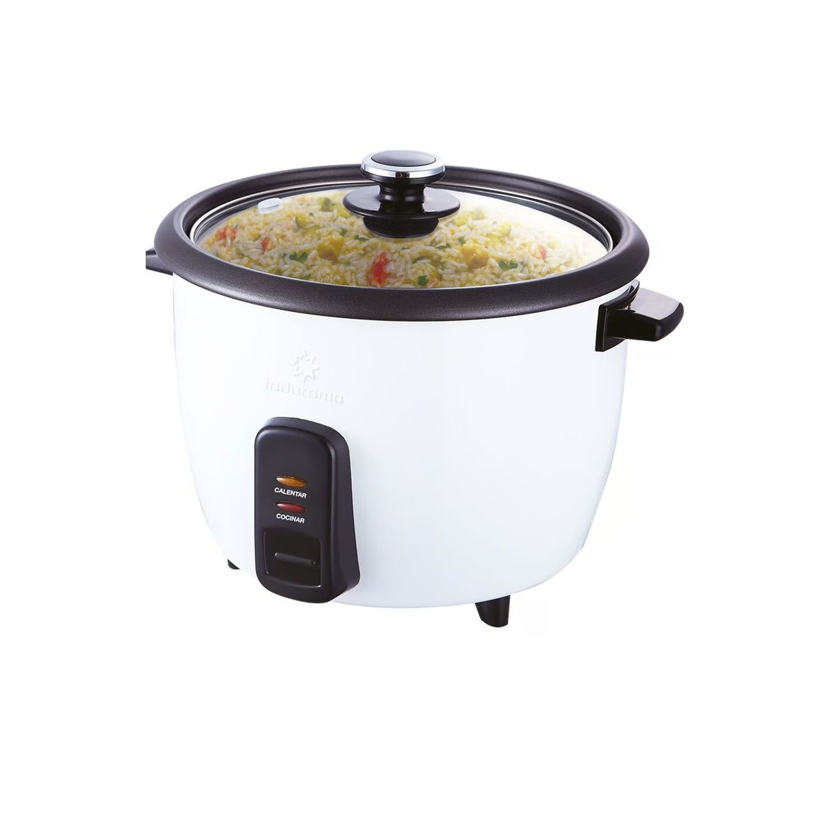 INDURAMA - Olla Arrocera Indurama OAI-BL15 Blanco 1.5 L