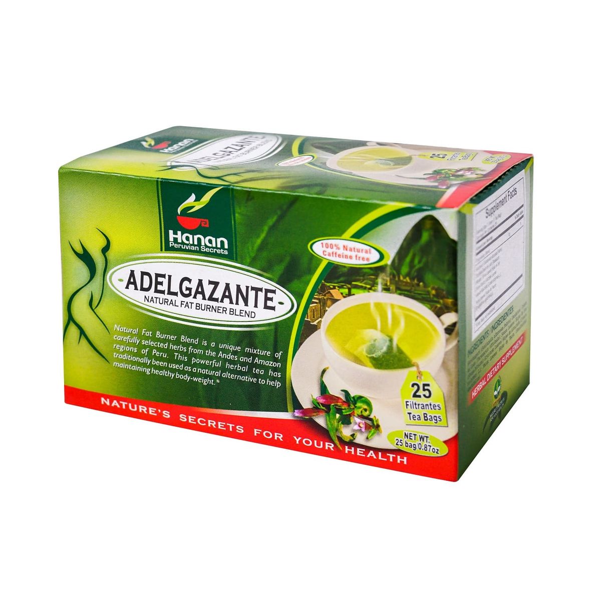 HANAN PERUVIAN SECRETS - Adelgazante Filtrante Hanan Tripack 25 und