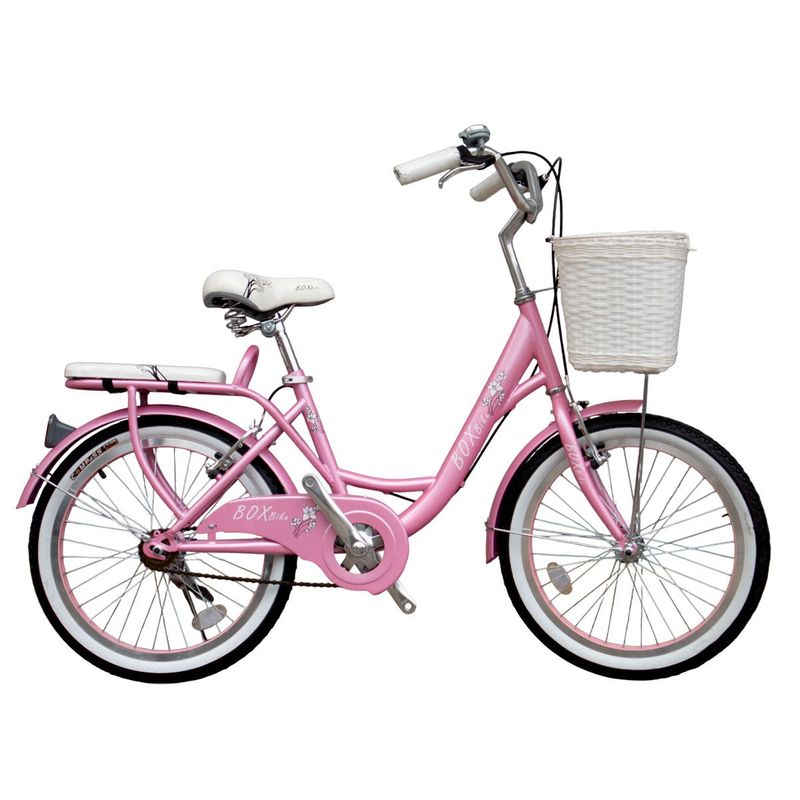 BOX BIKE - Bicicleta Box Vintage Aro 20 - Rosado