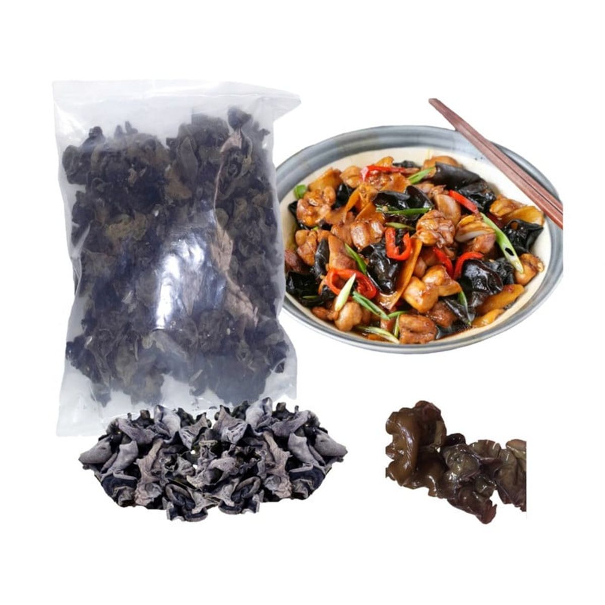 GENERICO - Hongos Seco Wenyi Auricula Judae 1kg