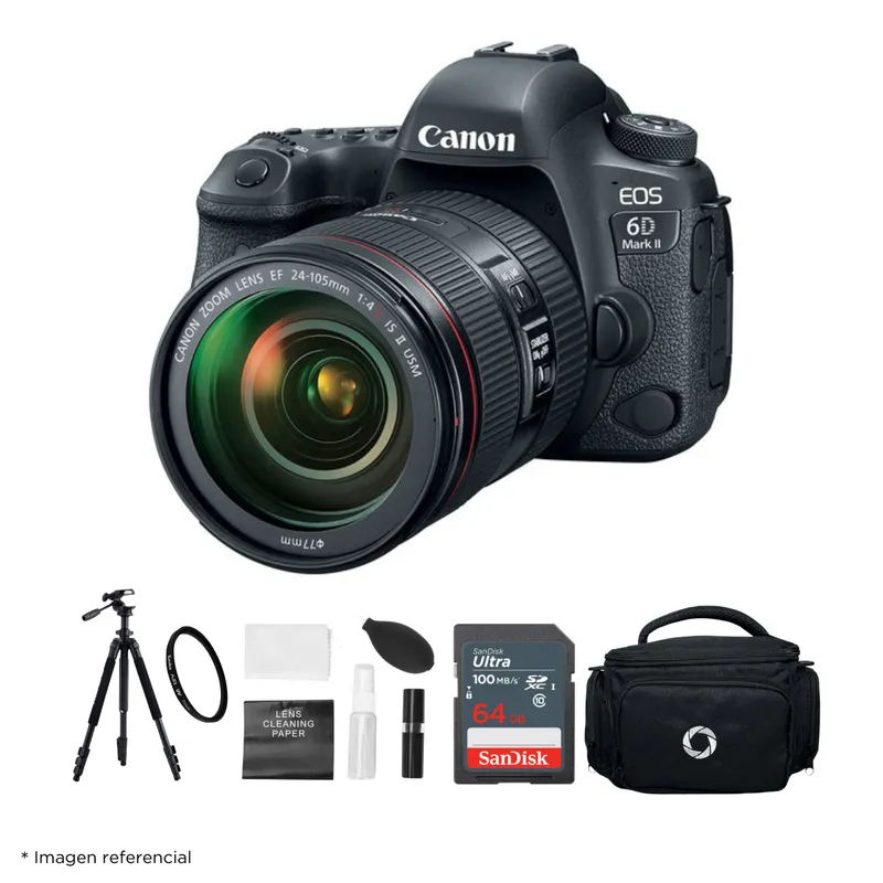 CANON - Cámara Canon EOS 5D Mark IV Cuerpo Solo + Kit Ultimate de Accesorios