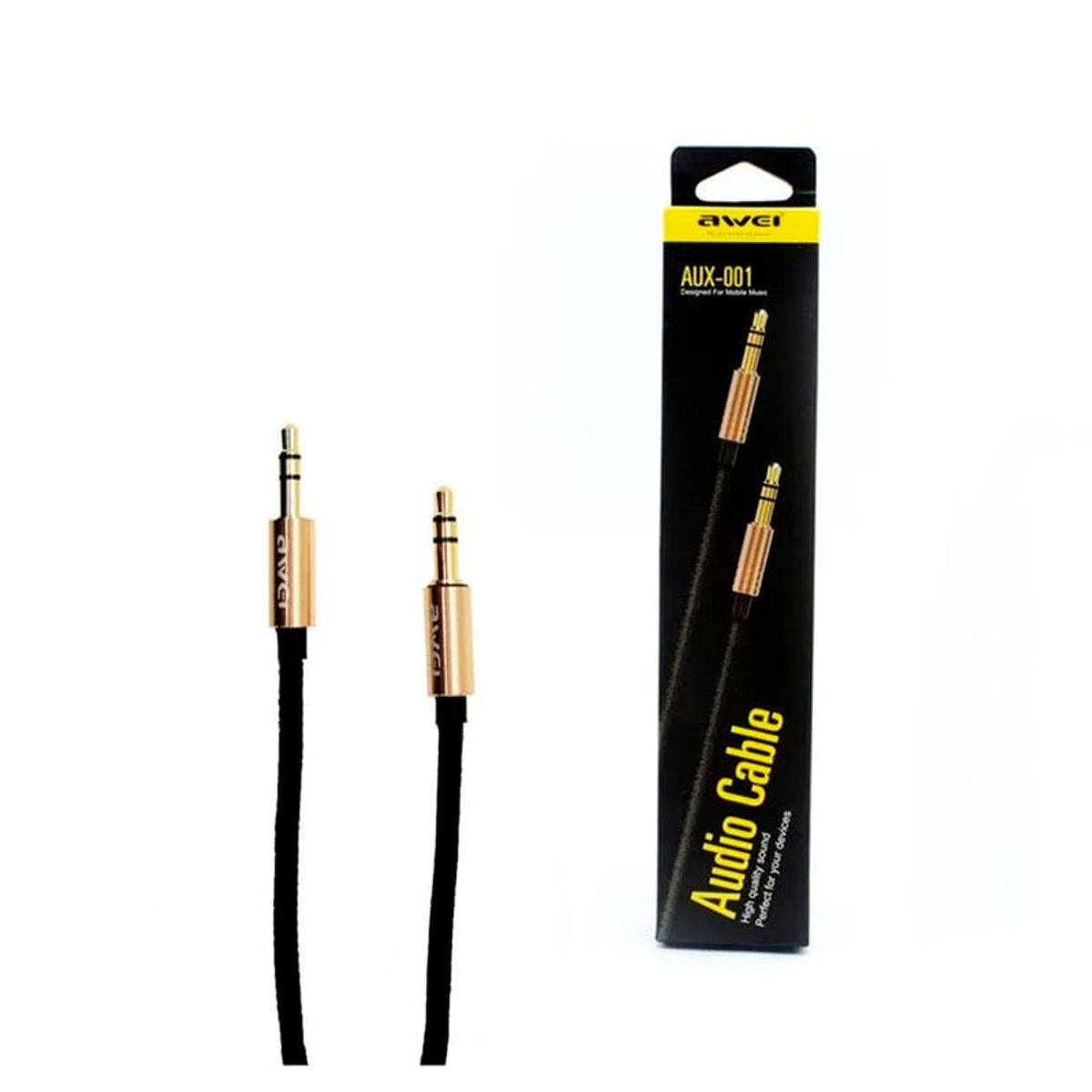 AWEI - CABLE AUXILIAR AWEI AUX-001 NEGRO