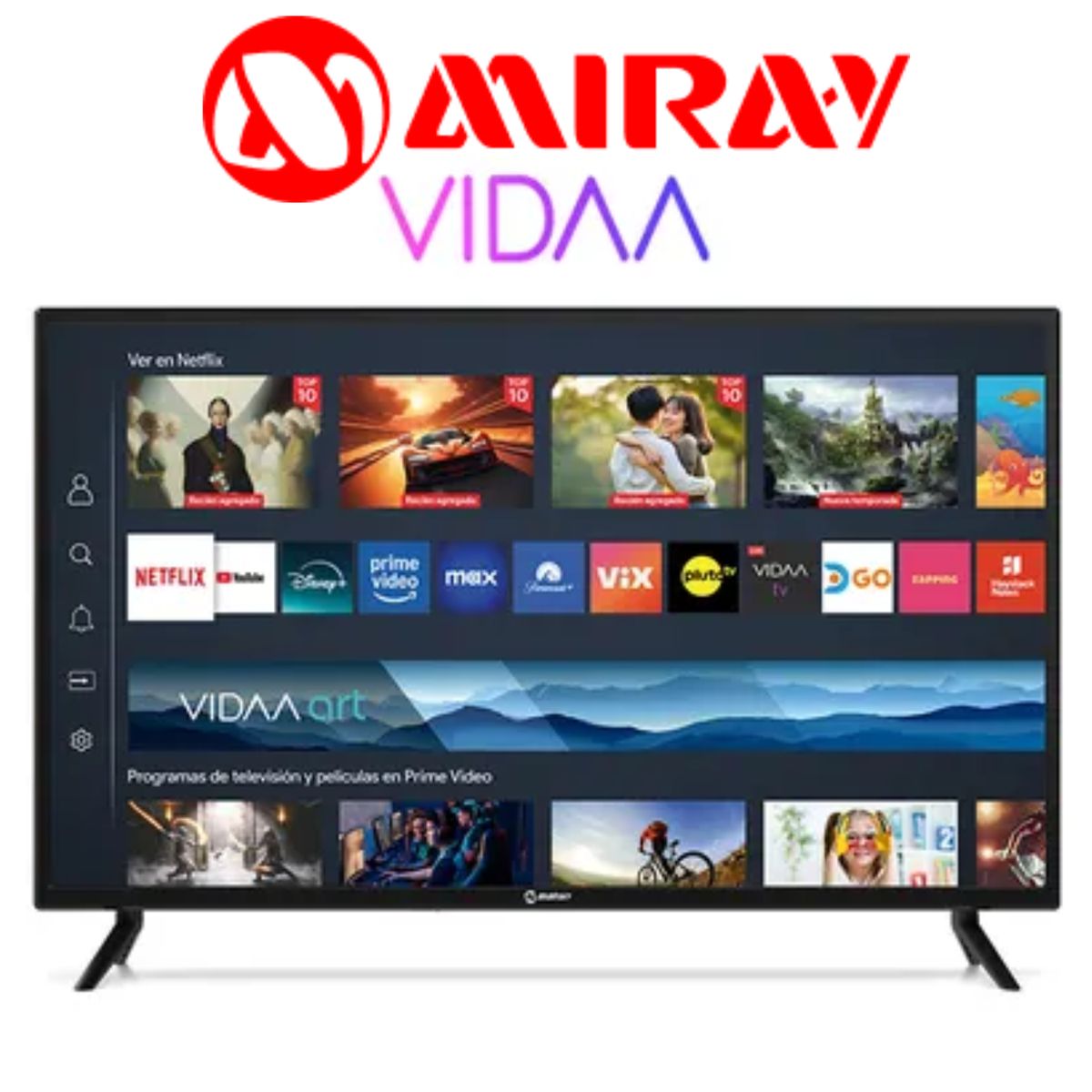 MIRAY - Televisor Miray LED HD Smart 32 MS32-E204