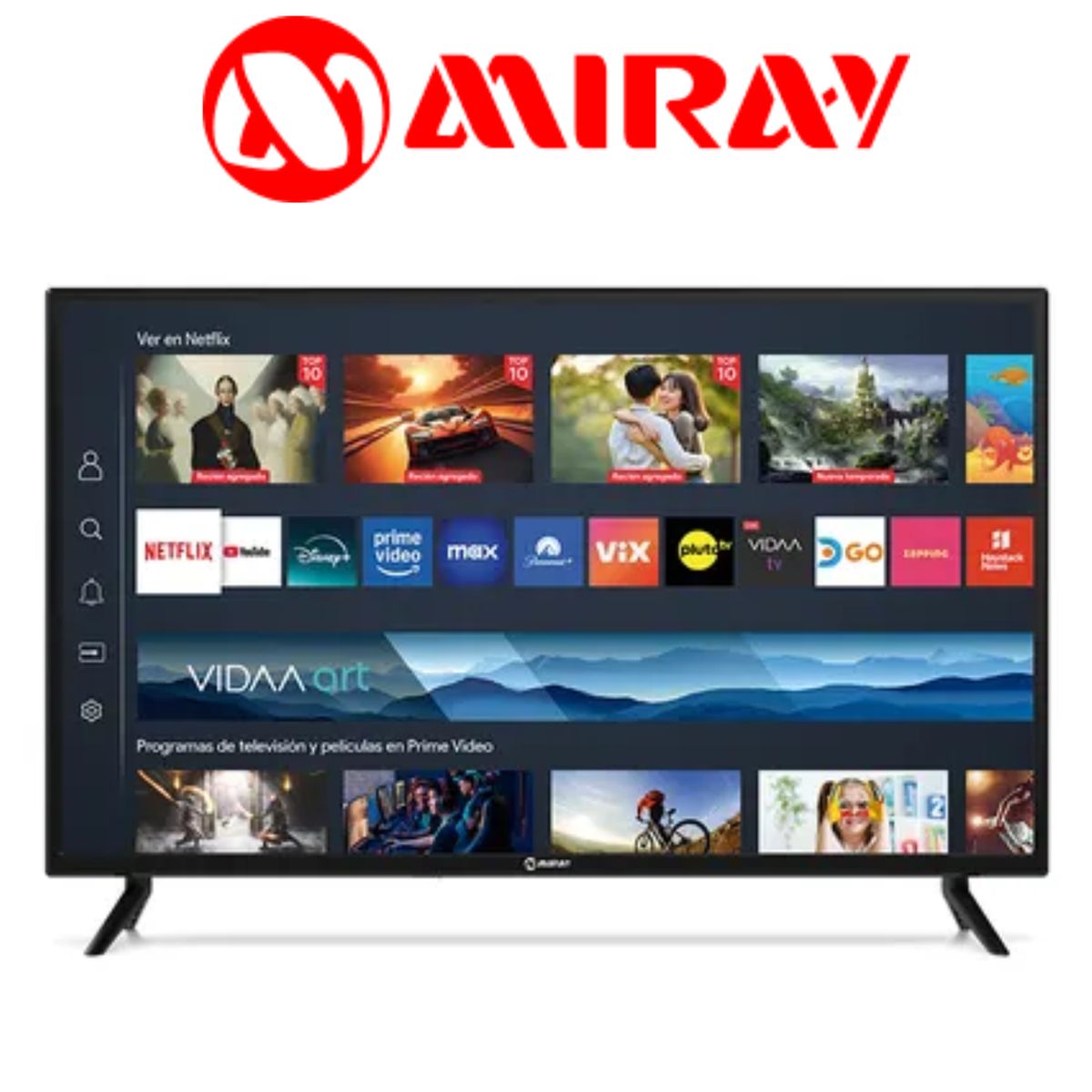 MIRAY - Televisor Miray LED HD Smart 32 MS32-E204