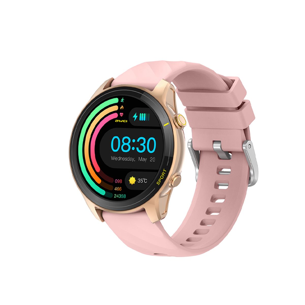 AWEI - RELOJ SMARTWATCH AWEI H36 ROSADO