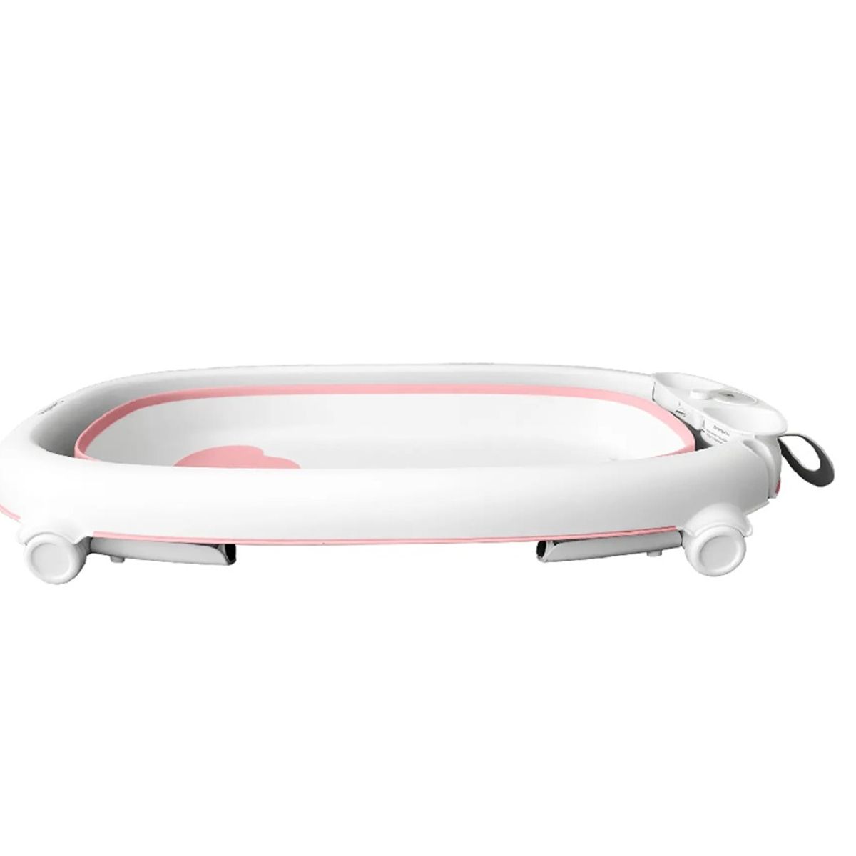 Bañera Plegable con Sorporte Hawaii Rosado, marca CARESTINO - Foto 2