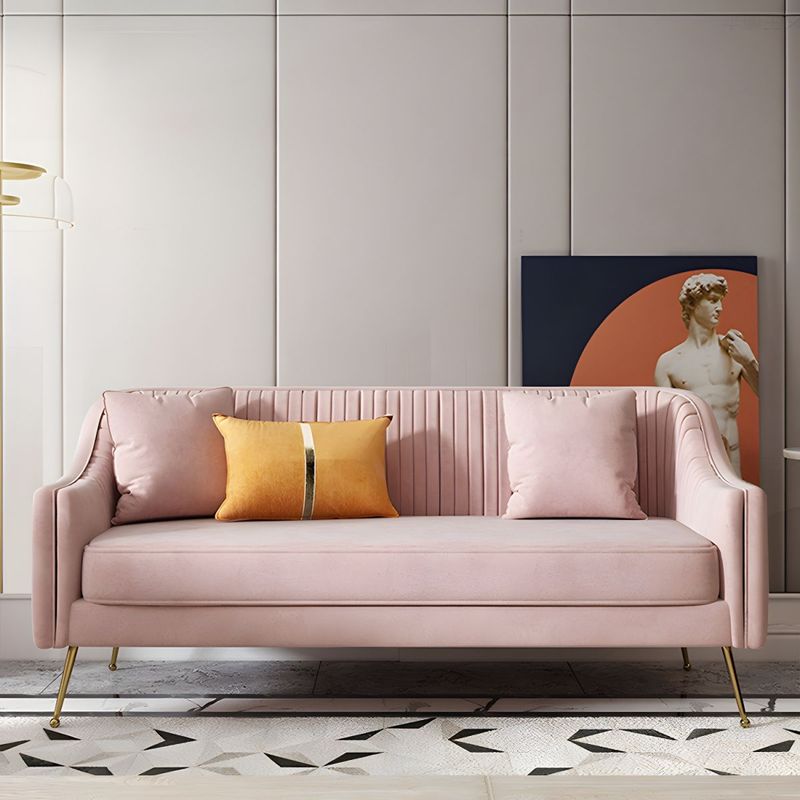 GENERICO - Sofa Aura Nordic 3 Cuerpos - Rosado