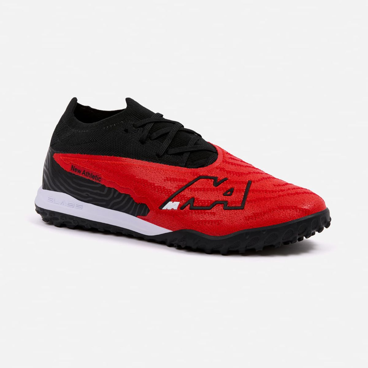 NEW ATHLETIC - Zapatillas New Athletic Football Slabs119 Rojo Con Negro Hombre