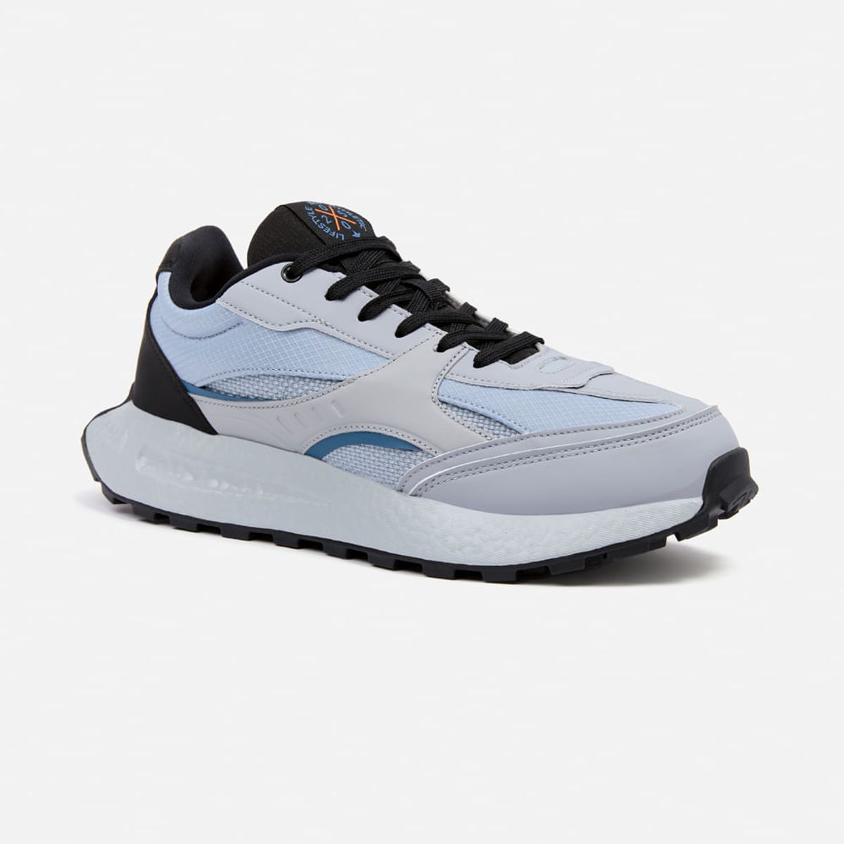 NEW ATHLETIC - Zapatillas New Athletic Lifestyle Dynamic151 Gris Con Negro Hombre