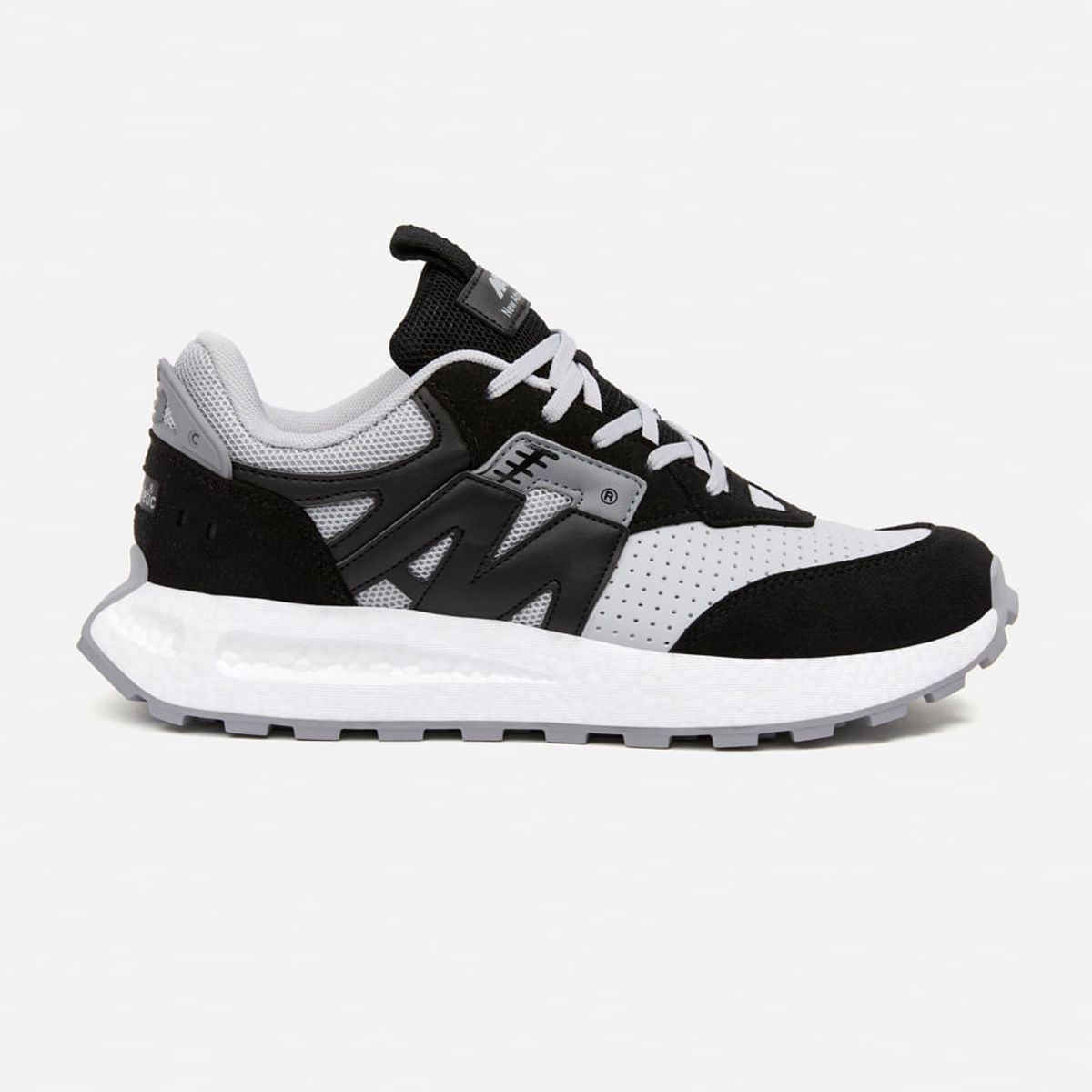 NEW ATHLETIC - Zapatillas New Athletic Lifestyle Dynamic154 Negro Con Gris Hombre